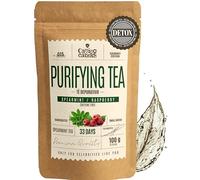 Spearmint Tea CAMINO DE CABRAS® | Liver Cleanse Detox and Repair, Colon Cleanse & Gut Health | Raspberry, Fennel, Anise & Liquorice | Caffeine-Free Herbal Infusion for a Refreshed Palate | 100g