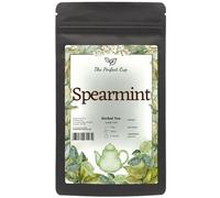 Spearmint Tea Herbal Loose Leaf Mint Tea (150g) Dried Herbs Natural Very Aromatic Tasty Full of Flavour Made from Pure Leaves Perfect Anytime of Day for Refreshment, Closed in Dark Resealable Package