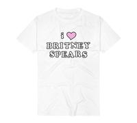 Spears, Britney I Love Britney T-Shirt white XL
