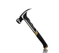 Spec Ops - SPEC-M22CF Tools Framing Hammer, 22 oz, Rip Claw, Milled Face, Shock-Absorbing Grip, 3% Donated to Veterans Black/Tan