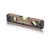 Spec Ops Tools 10" Magnetic Torpedo Level, Tourniquet Attachment System, 33% Larger Block Vials, Aluminum, 3% Donated to Veterans