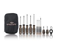 Spec Ops Tools 10-Piece Screwdriver Set, 5 Phillips, 5 Slotted, Magnetic Tip, 3% Donated to Veterans