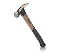 Spec Ops Tools 20 oz Fiberglass Hammer, 13 Inch, Rip Claw, Shock-Absorbing Grip, 3% Donated to Veterans
