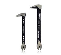 Spec Ops Tools 8" and 10" Nail Puller Cats Paw Pry Bar, High-Carbon Steel