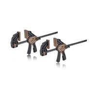 Spec Ops Trigger Clamp for Woodworking 13" Large One-Handed Bar Clamp/Spreader Heavy Duty 330 Lbs. 2-Pack