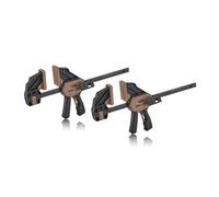 Spec Ops Trigger Clamp for Woodworking 7" Medium One-Handed Bar Clamp/Spreader 165 Lbs. 2-Pack
