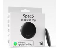 Spec5 Wireless Tag, Find My Compatible, Waterproof Item Tracker, GPS Tracker,Full Global Coverage Location GPS Tracker. No Subscription Required/No Monthly Fee/No SIM Card Required