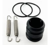 Specbolt Fasteners Expansion Chamber to Silencer Coupler Seal and Spring Kit for Yamaha YZ 250 cc 2-Stroke Exhaust, Fits 2001 & Up YZ250 & YZ250X, Using OEM # 3JE-14615-00-00 Coupler
