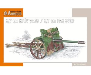 Special Armour 1/35 Kanon 3,7 cm KPUV vz.37 (3,7 cm PAK 37(t)) # 35001