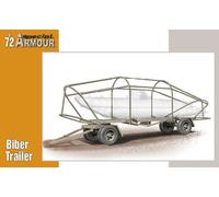 Special Armour SA72018 1:72 Trailer for the 'Biber' German Midget Submarine