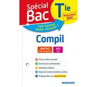 Spécial Bac Compil 2 Spés Maths SES Tle Bac 2021: Tout le programme en 120 fiches, cours utlra-visuel, schémas-bilans, exercices, quiz et Grand oral