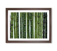 Special Bamboo Forest Framed Print | A3 Walnut Framed Wall Art | Ready to Hang | Modern Landscape Picture | Living Room Bedroom Lounge Office
