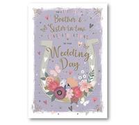 ICG Brother and Sister In Law Wedding Day Card