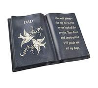 Special Dad Love & Peace Dove Graveside Book Memorial Ornament
