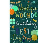 Special Days For You Nephew Presents Stars & Bunting Design Happy Birthday Card Lovely Verse