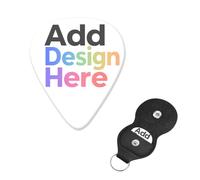 Special Design Guitar Pick Add Your Picture Here For Bass, Electric, Acoustic Guitars