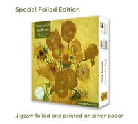 Special Edition Adult Foiled Jigsaw Puzzle Vincent van Gogh: Sunflowers : 1000-pieces. Ethical, Sustainable, Earth-friendly