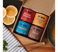 "Special Edition: Best Sellers" Box with 4 Gourmet Seasonings - No Additives - Authentic Flavours from Around the World - Ideal for Creative Gift for Food Lovers