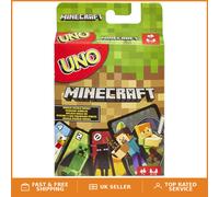 Special Edition UNO Minecraft with Creeper Card - Fun for Kids & Families