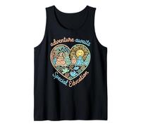 Special Education Adventure Awaits SPED Teacher Inclusion Tank Top