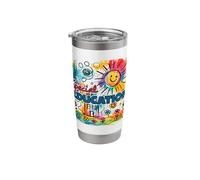 Special Education Colorful Hand Drawn Art Design Stainless Steel Insulated Tumbler