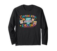 Special Education Mental Health Teacher Communication Autism Long Sleeve T-Shirt