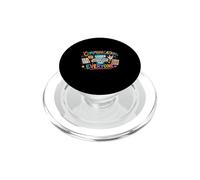 Special Education Mental Health Teacher Communication Autism PopSockets PopGrip for MagSafe