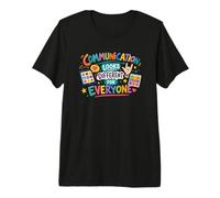 Special Education Mental Health Teacher Communication Autism Premium T-Shirt
