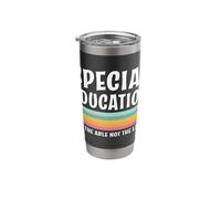 Special Education See The Able Not Label Retro Stainless Steel Insulated Tumbler