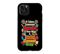 Special Education SPED Staff Hear What A Child Cannot Say Case for iPhone 11 Pro