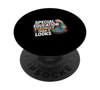 Special Education Stronger Than It Looks PopSockets Adhesive PopGrip