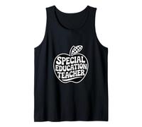 Special Education Teacher Apple Classroom Pride Tank Top