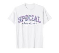 Special Education Teacher Floral SPED Teacher Neurodiversity T-Shirt