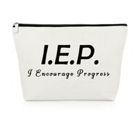 Special Education Teacher Gifts Makeup Bag Appreciation Gifts for Special Education Autism Teacher Cosmetic Bag Birthday Christmas Thanksgiving Present for Teaching Assistant Coworker Travel Pouch