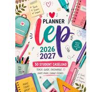 Special Education Teacher IEP Planner: 50 Student Caseload Organizer with IEP Snapshots, Meeting Notes, Long-Range Planning, and More