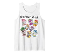 Special Education Teacher Inclusion is My Jam SPED & Autism Tank Top