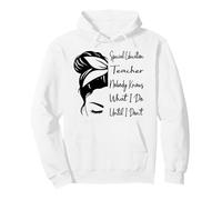 Special Education Teacher Nobody Knows What I Do Funny Pullover Hoodie