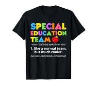 Special Education Team Definition Funny SPED Teacher Crew T-Shirt