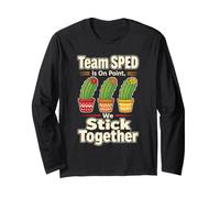 Special Education Team SPED is On Point We Stick Together Long Sleeve T-Shirt