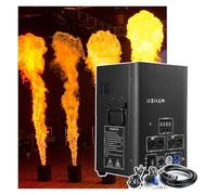 Special Effects Flame Machine for Stage, DJ Flame Jet with 3M Height and Safety Channel, Ideal for Indoor Performances