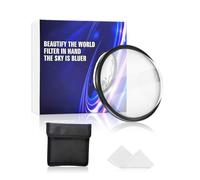 Special Effects Lens Filter 77mm Ghost Motion Blur, Bilateral Blur Centerfield Motion Super Speed Filter Clear Optical Glass Filters for Photo Video Creative Effects
