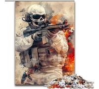 Special Forces 1000 Piece Jigsaw Puzzles for Adults Gifts, Toy Intellectual Game Artists Collection, Fine Art (26x38cm)