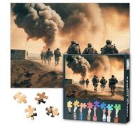 Special Forces Soldiers Jigsaw Puzzle 1000 Pieces Modern Military Home Decor HD Printed Artwork Puzzle for Adults Elite Troops Wall Art Style Puzzle 27.5 x 19.7 Inches