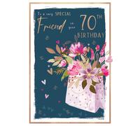 Special Friend on your 70th Birthday, Birthday Card