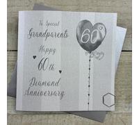 Special Grandparents Diamond 60th Wedding Anniversary Card