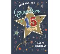 Special Grandson 15th Birthday Card