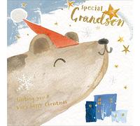 Special Grandson Wishing You A Very Happy Christmas Card Xmas Greeting Cards 495960