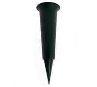 Special Graveside Memorial Grave Spiked Flower Vase In Loving Memory Special Memorial Vase for Graves - Plastic Cemetery Flower Holder with Spike, (2, Plain Green)