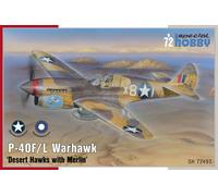 Special Hobby 100-SH72493 - 1/72 - P-40F/L Warhawk ‘Desert Hawks With Merlin