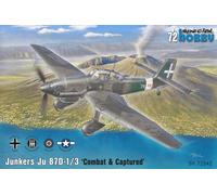 Special Hobby 100-SH72542 1/72 Junkers Ju 87D-1/3 "Combat & Captured" New